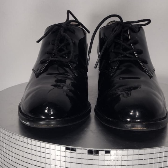 Louise Et Cie Classic Black Men\'s Dress Shoes size 7 pre owned Exellent cond